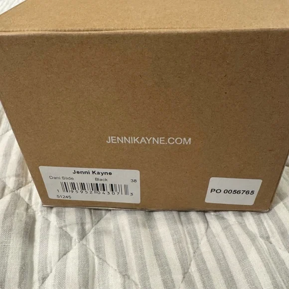 Jenni Kayne Black Dani Slide Sandals - Picture 4 of 7